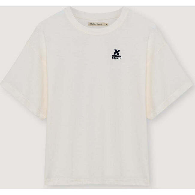 TNS Logo Woman T-Shirt Ecru