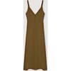 Bulbine Woman Dress Earthy Olive - Dresses - 1 - thumbnail