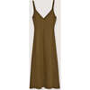 Bulbine Woman Dress Earthy Olive - Dresses - 2