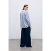 TNS Denim Extra Wide Woman Pant Indigo Denim - Pants - 4