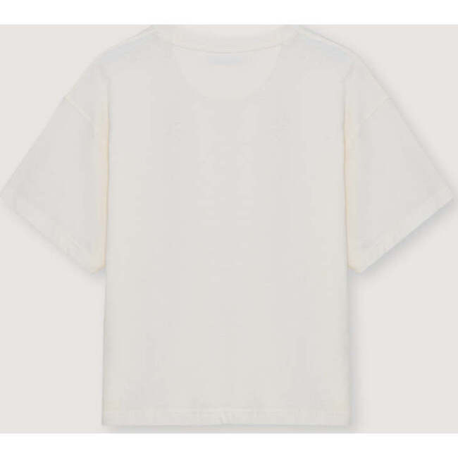 TNS Logo Woman T-Shirt Ecru - T-Shirts - 4