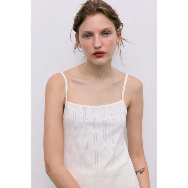 Romero Woman Top Ecru