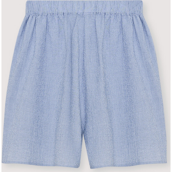 Cloe Woman Short Summer Midnight Pinstripes