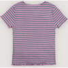 TNS Rib Tee Pink Lavander Mini Stripes - T-Shirts - 2 - thumbnail