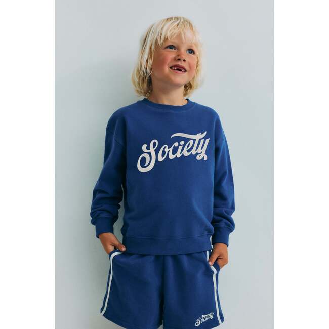 Tilo Sweatshirt Deep Sea Blue - Sweatshirts - 3