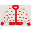 Maqui Cardigan Hearts Jacquard - Cardigans - 1 - thumbnail
