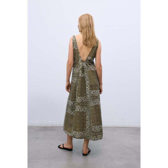 Waterlily Woman Dress Bandana Print - Dresses - 3
