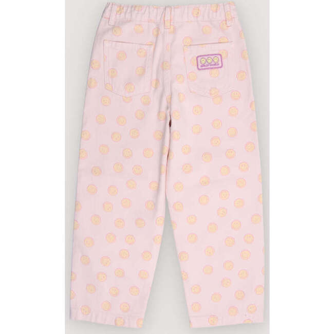 Smiley Denim Pant Smiley Print