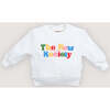 Wisteria Baby Sweatshirt Pure Cloud - Sweaters - 1 - thumbnail
