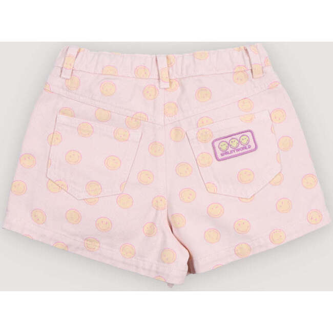 Smiley Denim Short Smiley Print