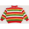 Lantana Jumper Tulip Red Knit Stripes - Sweaters - 2