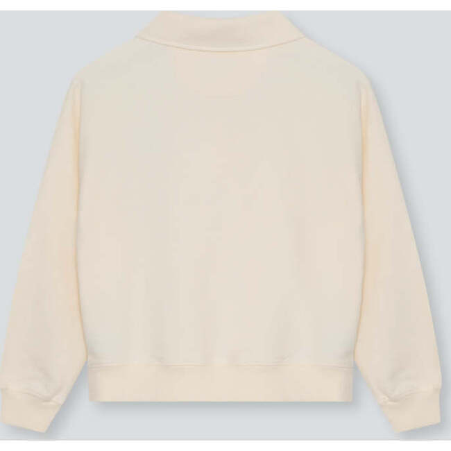 TNS Logo Teen Polo Ecru