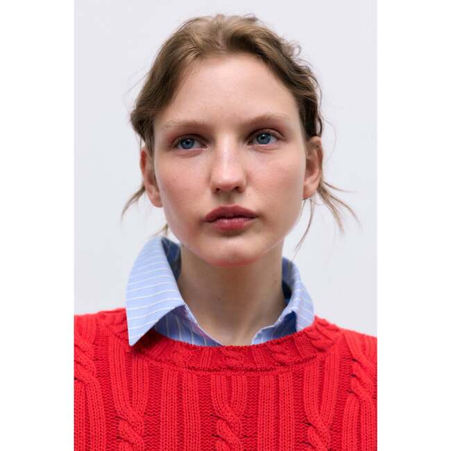 Bluebell Woman Jumper Tulip Red - Sweaters - 4