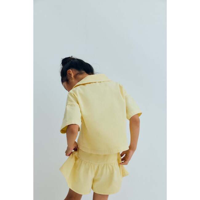 Bellis Short Soft Lemon - Shorts - 4