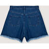 TNS Denim Woman Short Indigo Denim - Shorts - 4