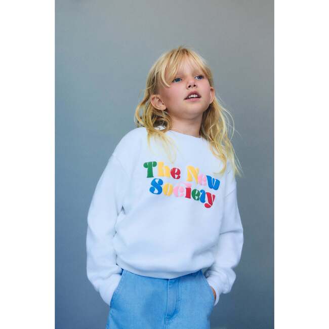 Wisteria Sweatshirt Pure Cloud - Sweatshirts - 3