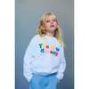 Wisteria Sweatshirt Pure Cloud - Sweatshirts - 3 - thumbnail