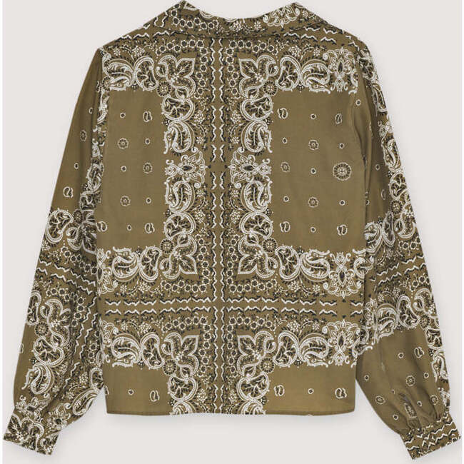 Waterlily Woman Shirt Bandana Print - Shirts - 4