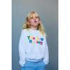 Wisteria Sweatshirt Pure Cloud - Sweatshirts - 4 - thumbnail