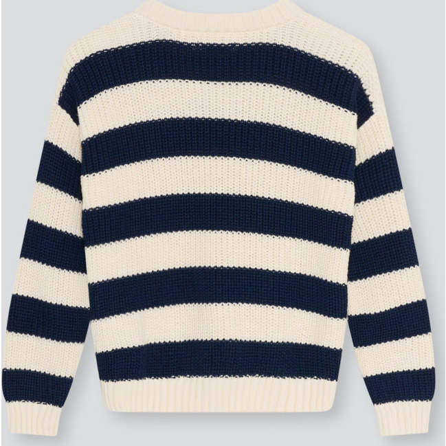 Musa Teen Jumper Summer Midnight Knit Stripes