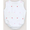 Petunia Baby Romper Hearts Pure Cloud - Rompers - 1 - thumbnail