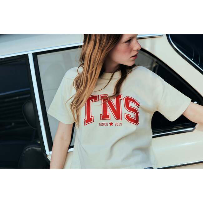 Tansy Teen T-Shirt Ecru - T-Shirts - 3