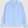Aura Woman Shirt Vista Blue Stripes - Shirts - 1 - thumbnail