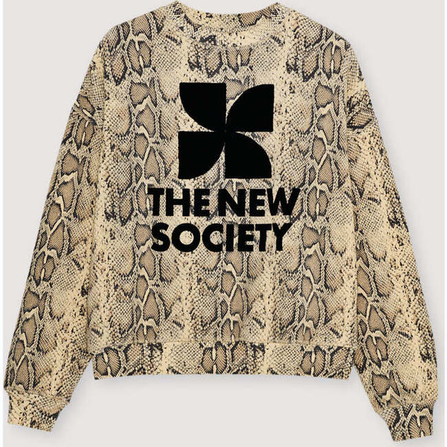 TNS Logo Woman Sweatshirt Group 2 Nettle Print