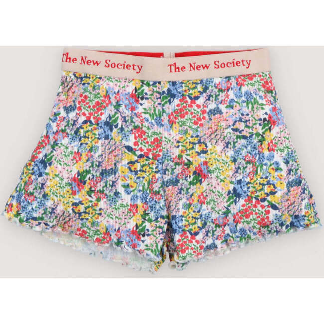 TNS Rib Short Verbena Print