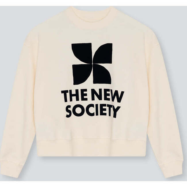 TNS Logo Teen Sweatshirt Ecru