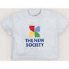 Tns Logo Baby T-Shirt Light Grey Melange - T-Shirts - 1 - thumbnail