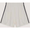 TNS Logo Woman Short Ecru - Shorts - 2