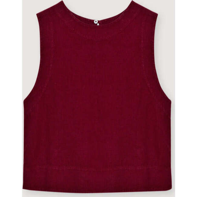 Melissa Woman Top Crimson Wine