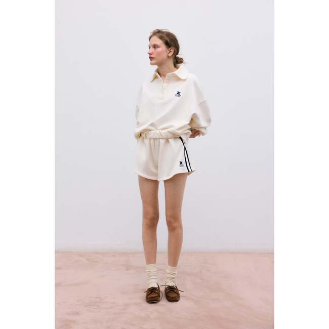 TNS Logo Woman Short Ecru - Shorts - 3