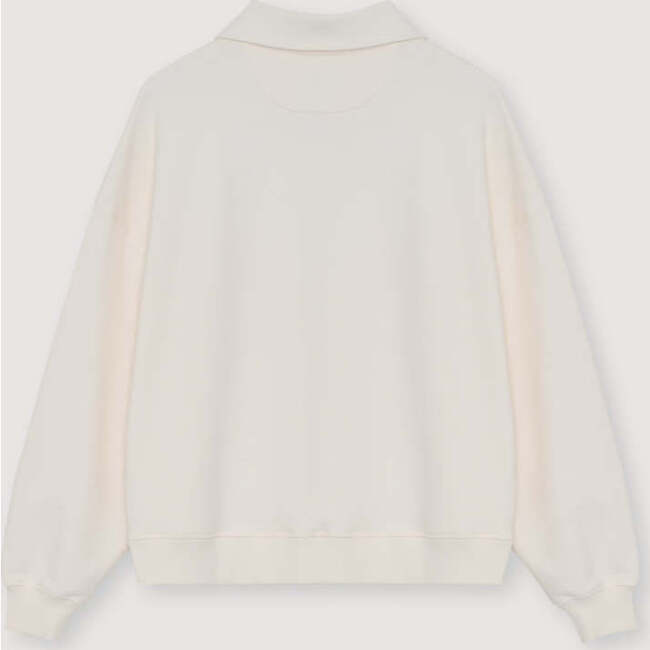 TNS Logo Woman Polo Ecru