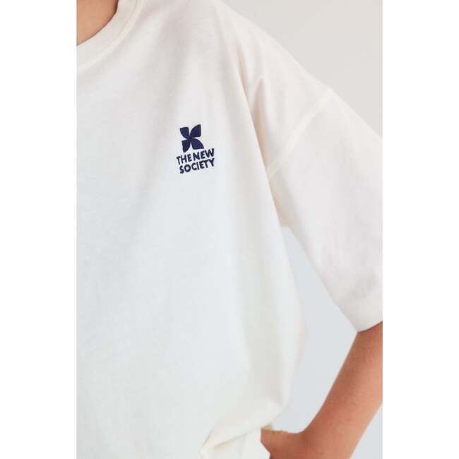 TNS Logo Teen T-Shirt Ecru - T-Shirts - 3