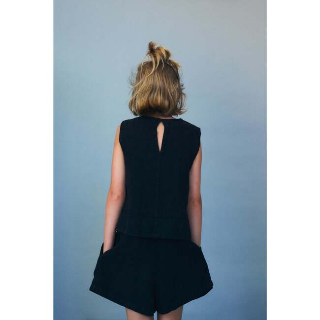 Melissa Teen Top Midnight Black - Shirts - 3