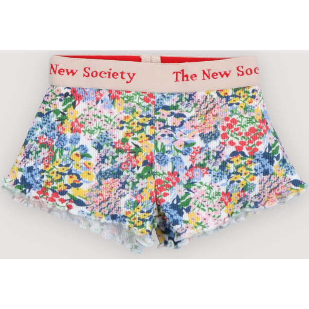 Tns Rib Baby Short Verbena Print