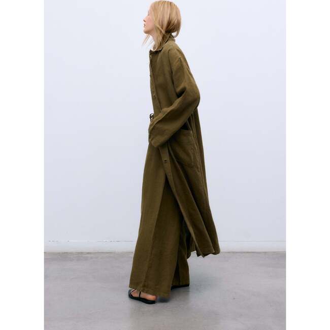 Melissa Woman Pant Palazzo Earthy Olive - Pants - 3