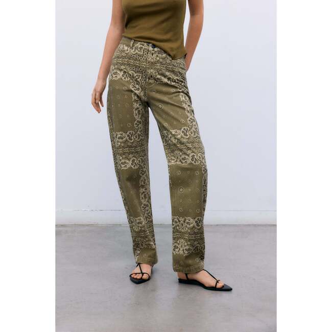 Waterlily Woman Pant Bandana Woman Print - Pants - 3