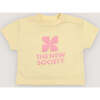 TNS Logo T-Shirt Soft Lemon - T-Shirts - 1 - thumbnail