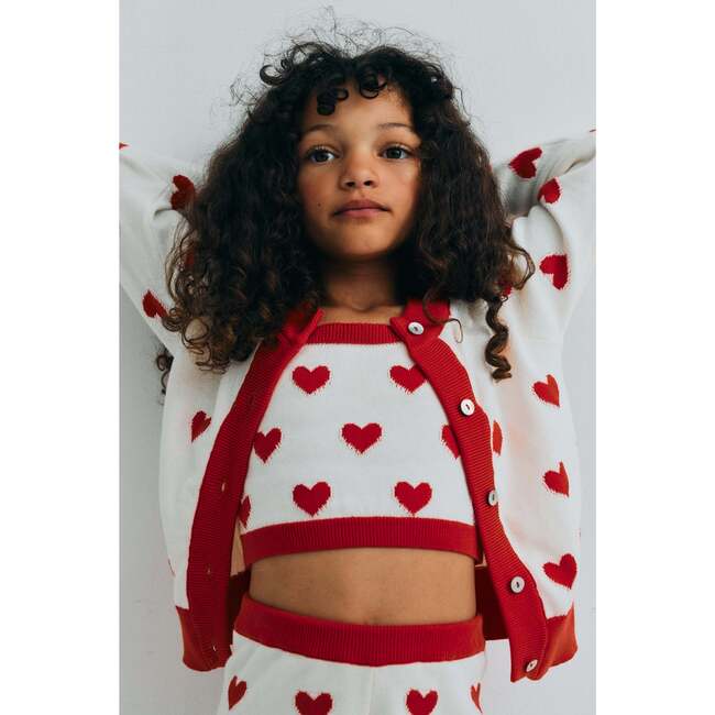 Maqui Top Hearts Jacquard - Shirts - 4