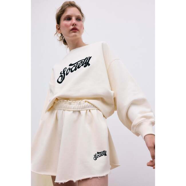 Mazus Woman Short  Ecru - Shorts - 3