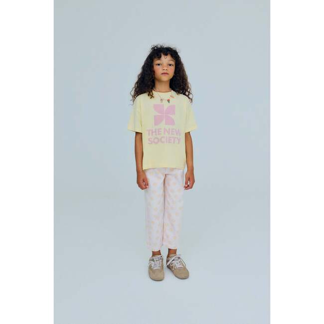 TNS Logo T-Shirt Soft Lemon - T-Shirts - 3