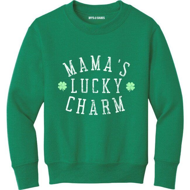 Mama's Lucky Charm Sweatshirt, Green