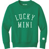 Lucky Mini Sweatshirt, Green - Sweatshirts - 1 - thumbnail