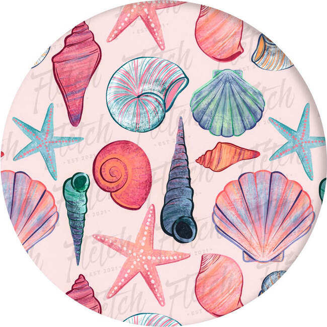 Cute as Shell Ruffle Footie Snoozer - Footie Pajamas - 3