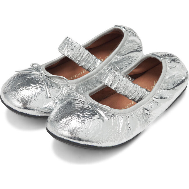 Sylvie Ballet Flats, Silver