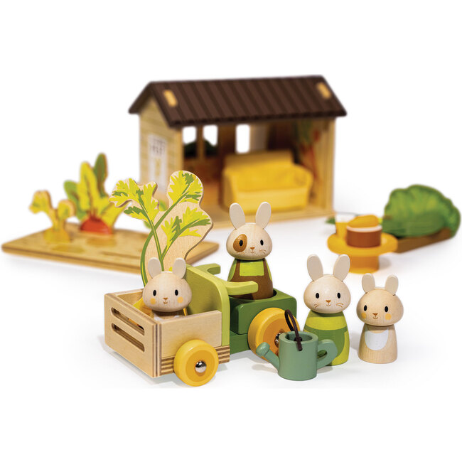 Bunny's Carrot Patch - Woodens - 3