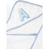 Custom Embroidered Hooded Towel, Blue - Bath Accessories - 2